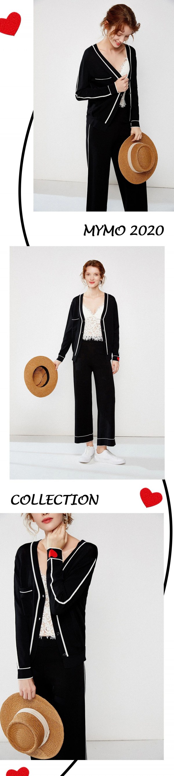 MYMO&M.HITI 2020SS针织衫 以知性美的姿态绽放