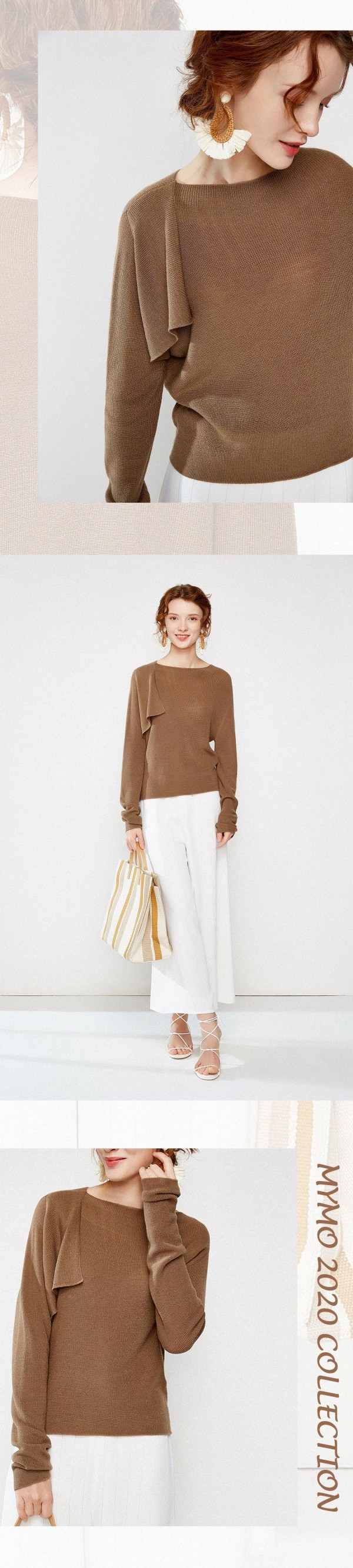 MYMO&M.HITI 2020SS针织衫 以知性美的姿态绽放