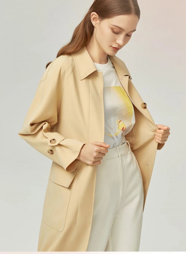 春天风衣怎么穿搭最时尚 这有份多色系风衣搭配指南