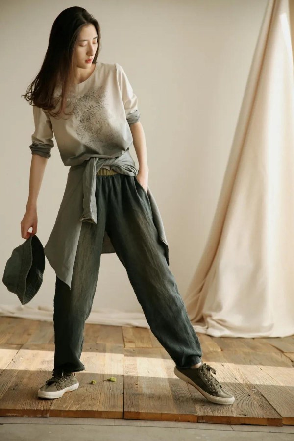 素缕品牌女装女王节上新 自然而居