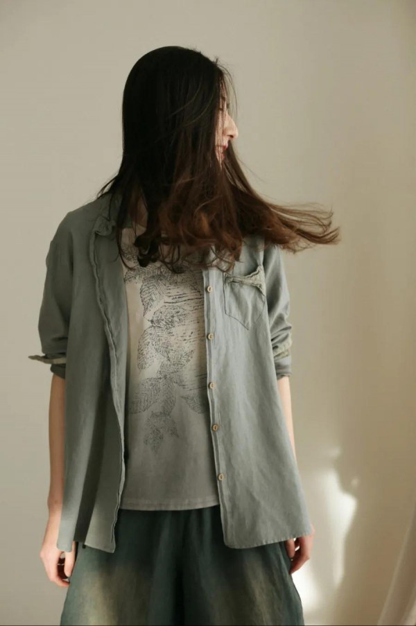 素缕品牌女装女王节上新 自然而居