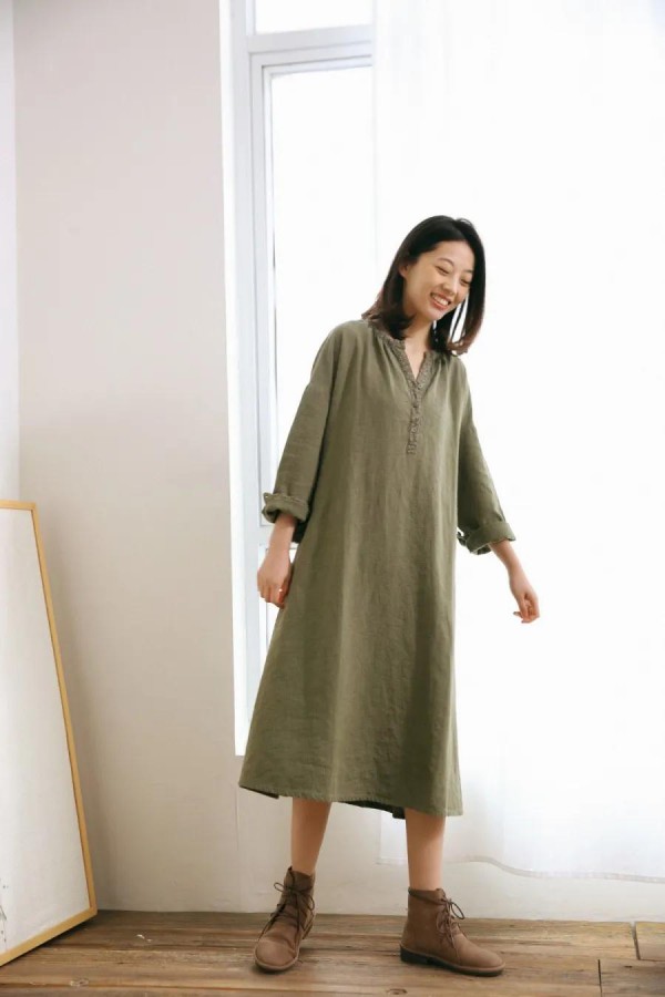 素缕品牌女装女王节上新 自然而居