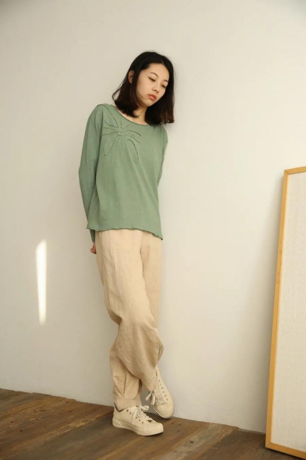 素缕品牌女装女王节上新 自然而居