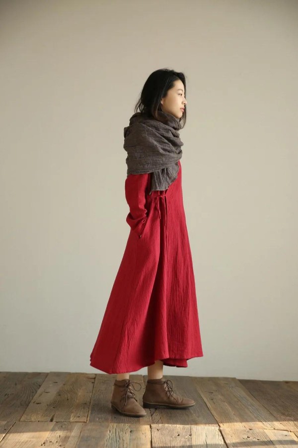 素缕品牌女装女王节上新 自然而居