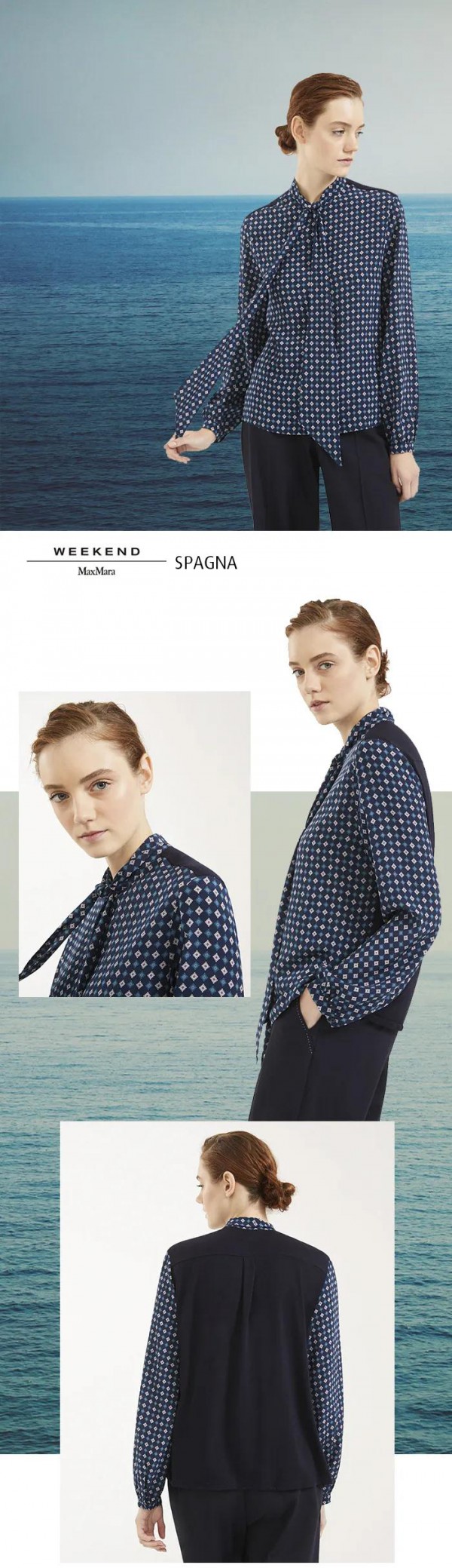 MaxMara女装 用蓝调谱写时尚序曲