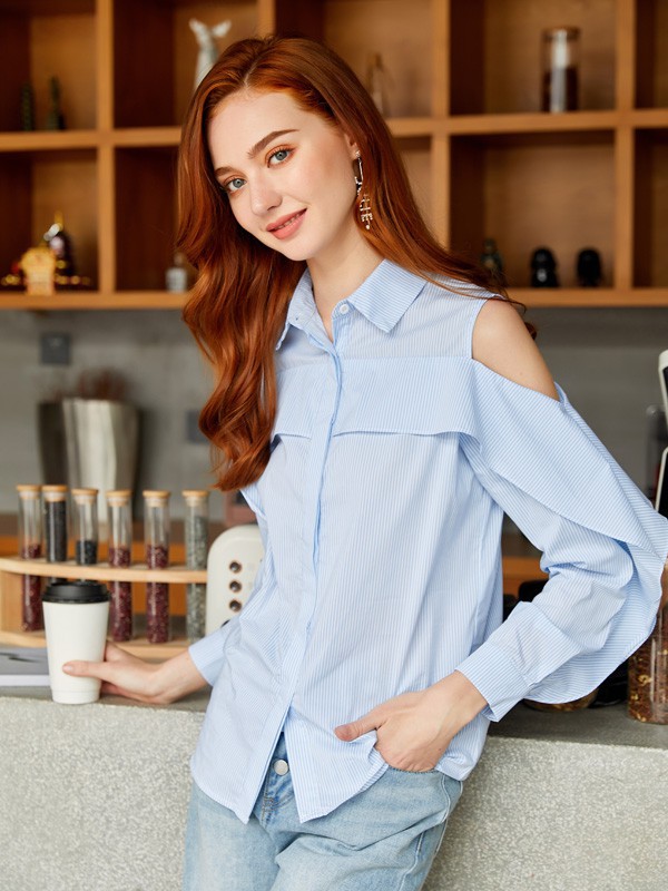 清新休闲的搭配 贝珞茵时尚女装教你这个春天怎么穿