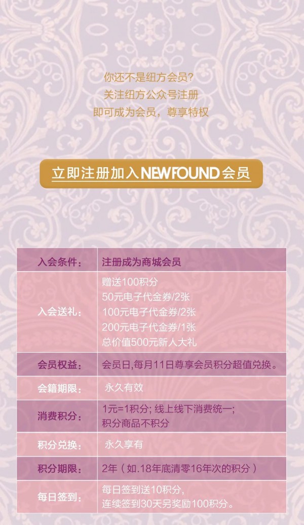 NEWFOUND纽方会员日|以爱之名,唤醒沉睡已久的优雅