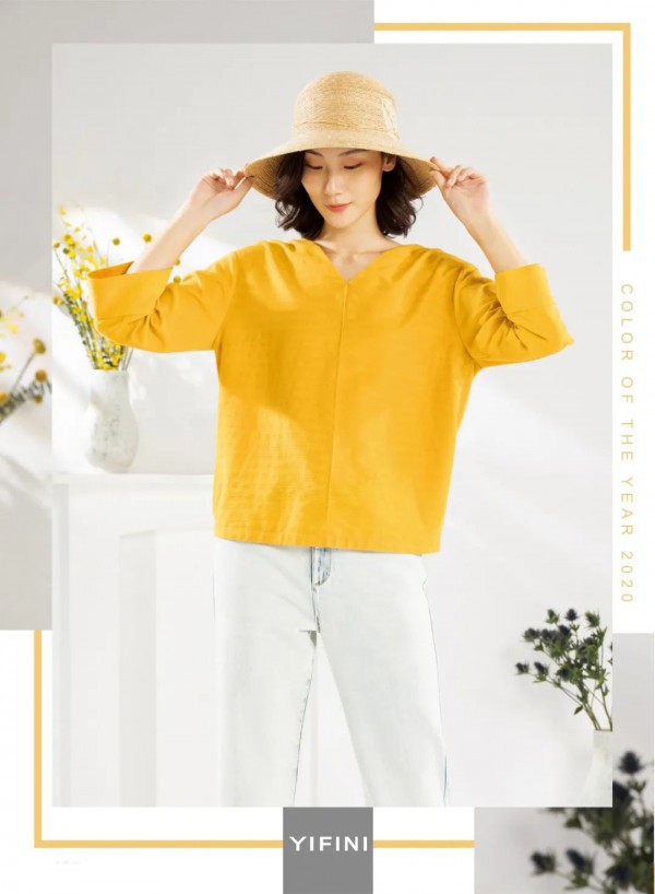 【YIFINI • 流行色】明媚动人向日葵色