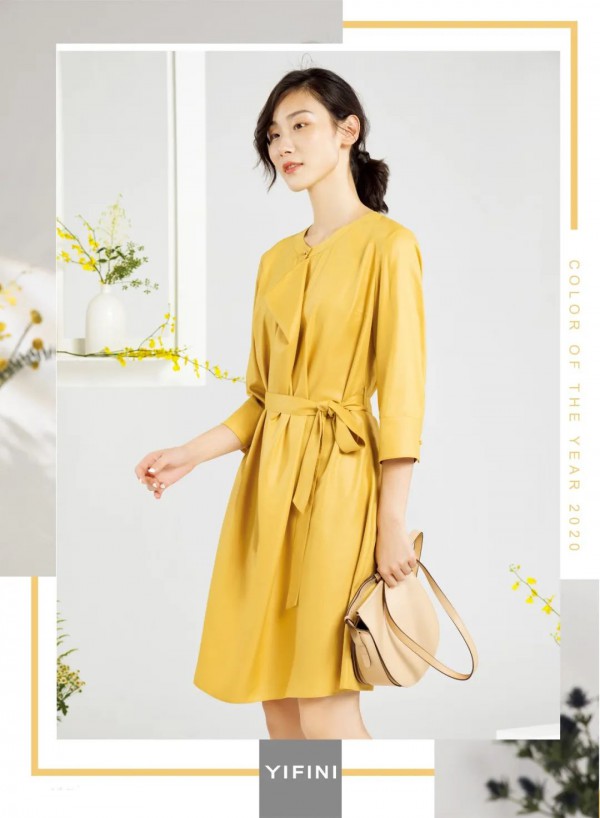 【YIFINI • 流行色】明媚动人向日葵色