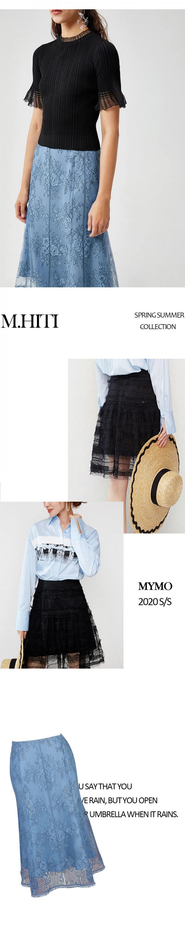 MYMO & M.HITI 2020SS | 穿过云雾交织的蕾丝