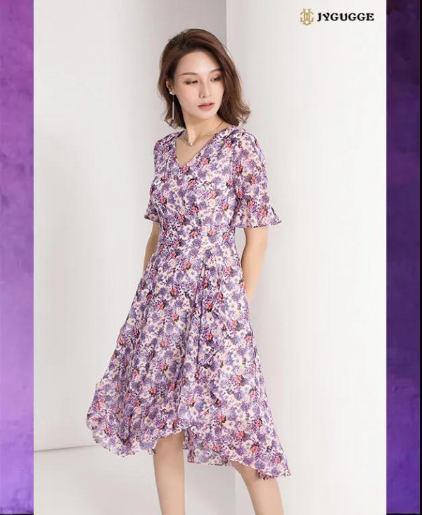 JYGUGGE 古歌新款紫色系 优雅又特立独行