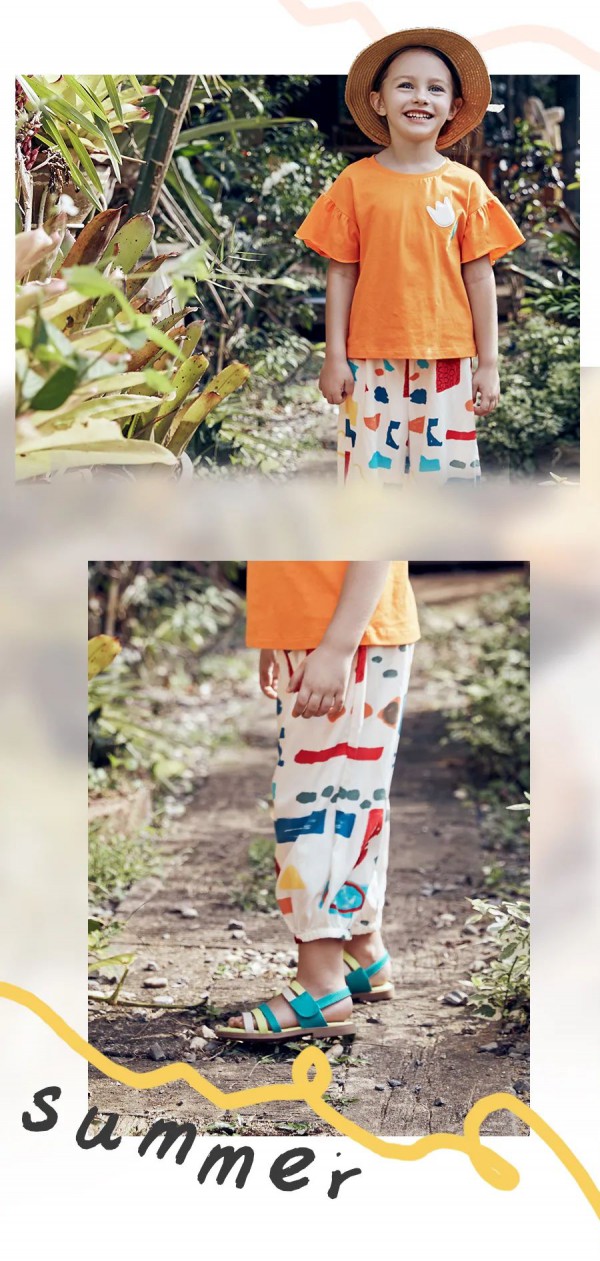 Minibalabala童装新品上新 宝贝们的新鲜夏日