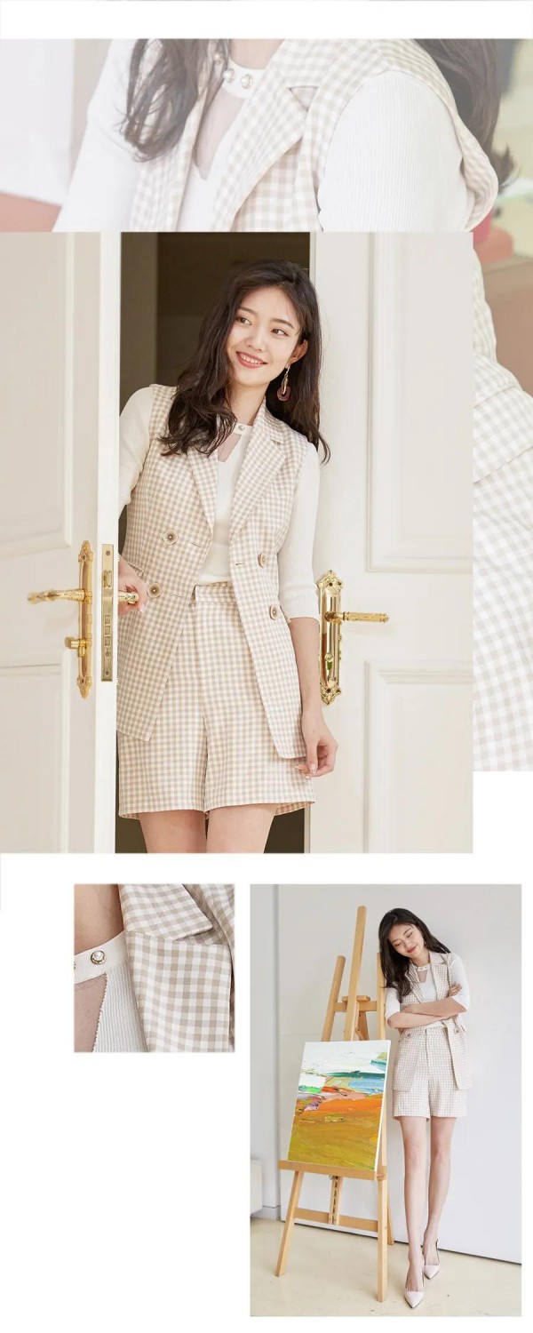 秋水伊人换上西装 职场丽人正式上线