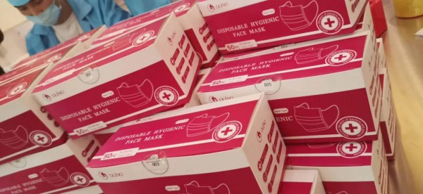 全球抗疫,奥丽侬在行动!奥丽侬集团一次性使用医用口罩走出国门