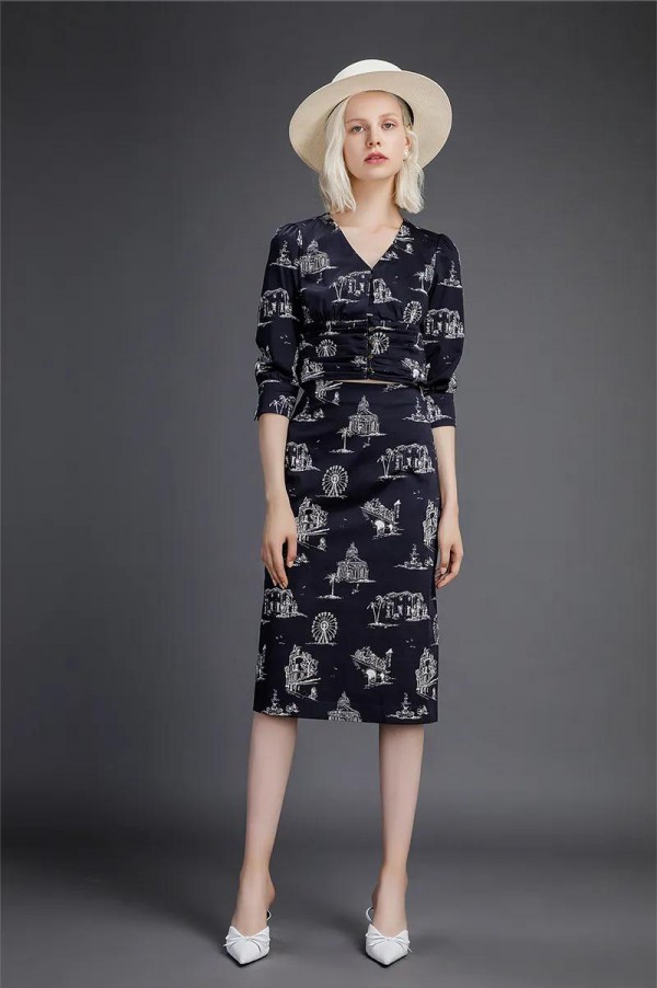 2020春夏连衣裙流行元素  西纳维思新品推荐