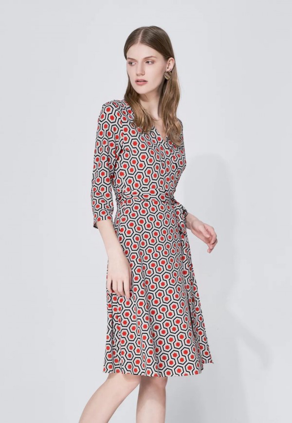 高级印花连衣裙款式 带你看春天的花花世界