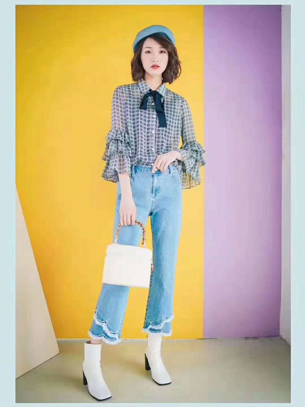 休闲清新简约搭配 女神面对面为你推荐