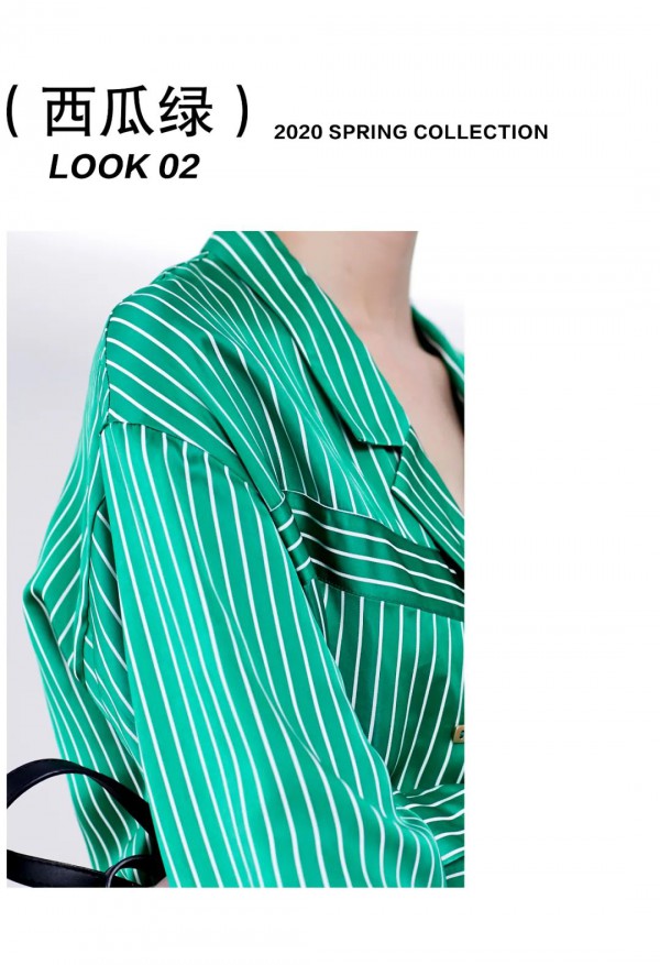 西瓜绿衣服怎么搭配 Larchy春季新品上市