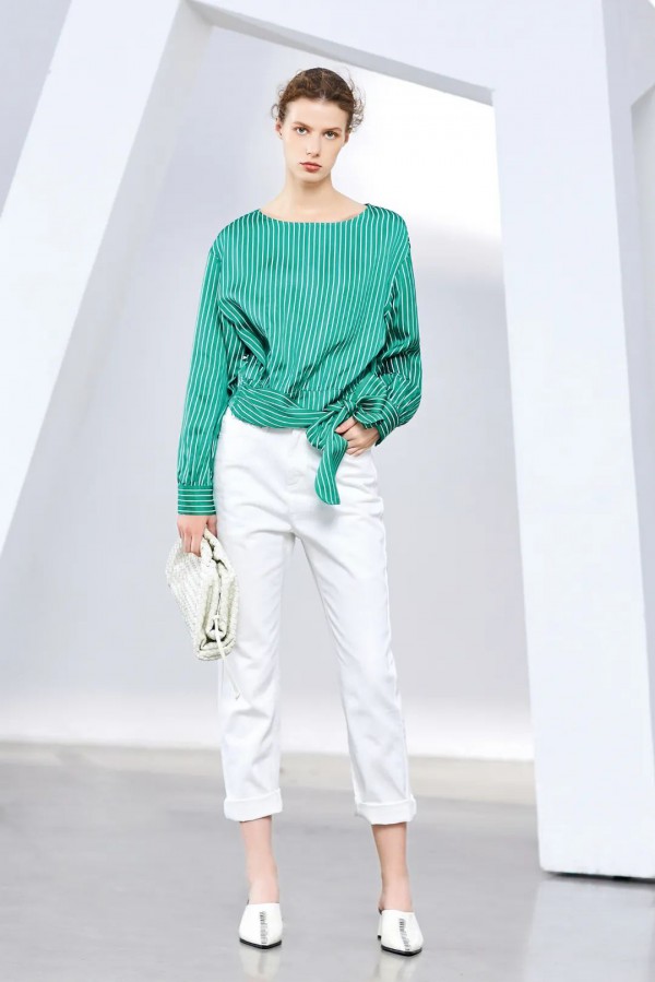 西瓜绿衣服怎么搭配 Larchy春季新品上市