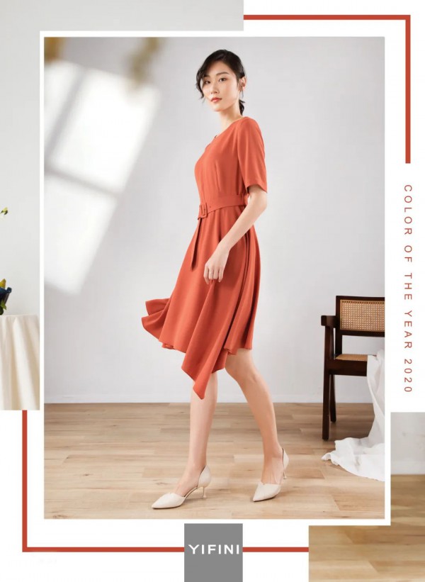 【YIFINI • 夏季流行色】活力迸发赤彤色