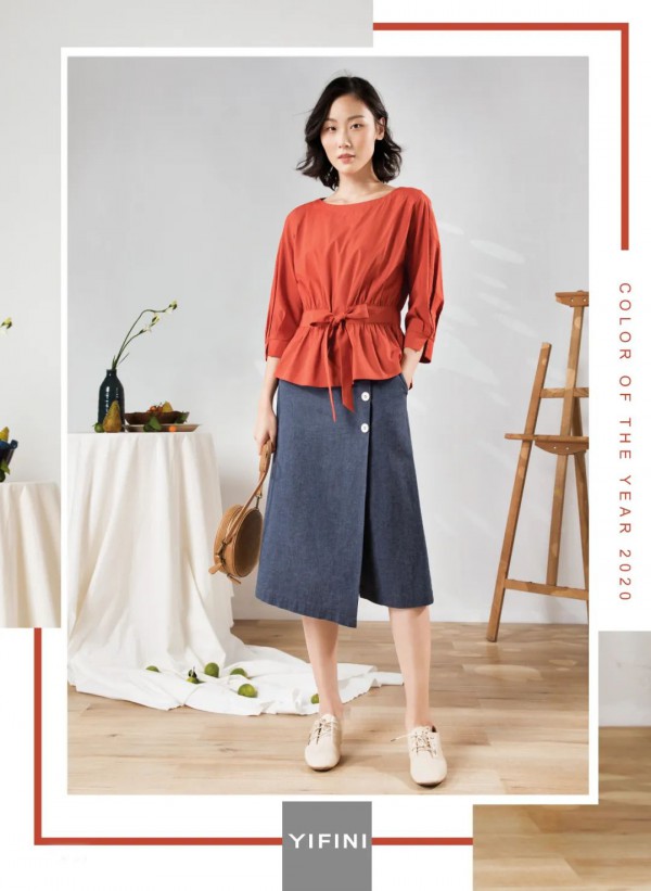 【YIFINI • 夏季流行色】活力迸发赤彤色