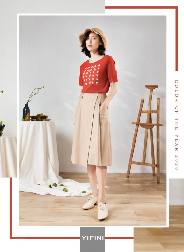 【YIFINI • 夏季流行色】活力迸发赤彤色