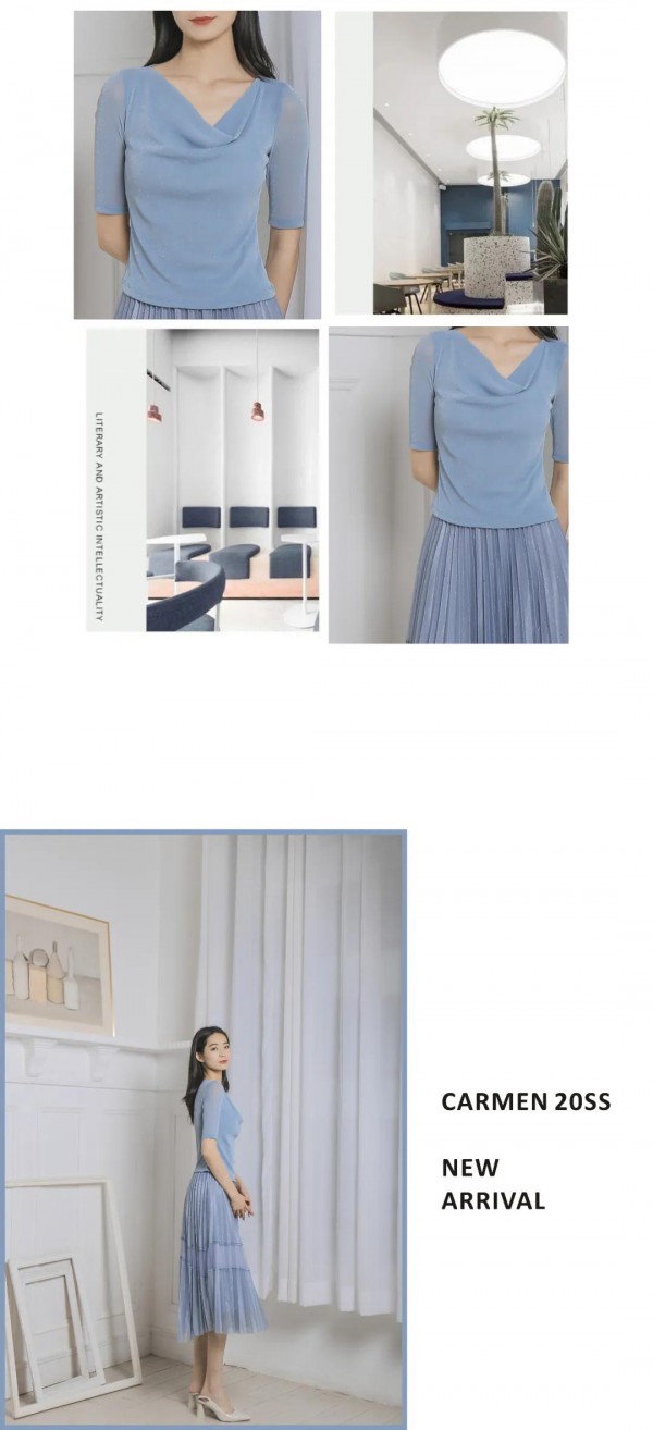 艺术气息的春夏时尚感 你也能穿出来.