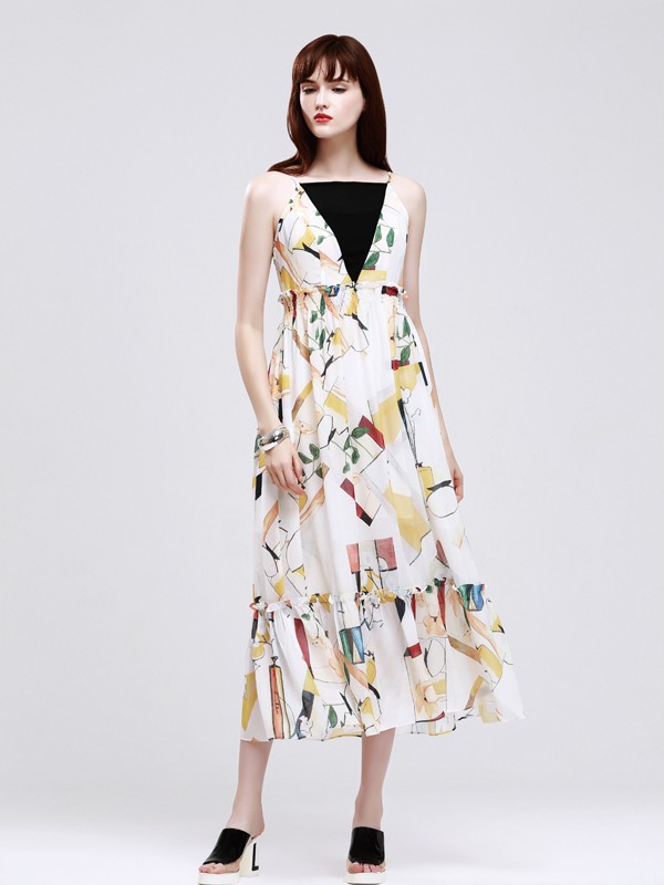 连衣裙这样穿也很好看的 丽登雅女装教你怎么穿