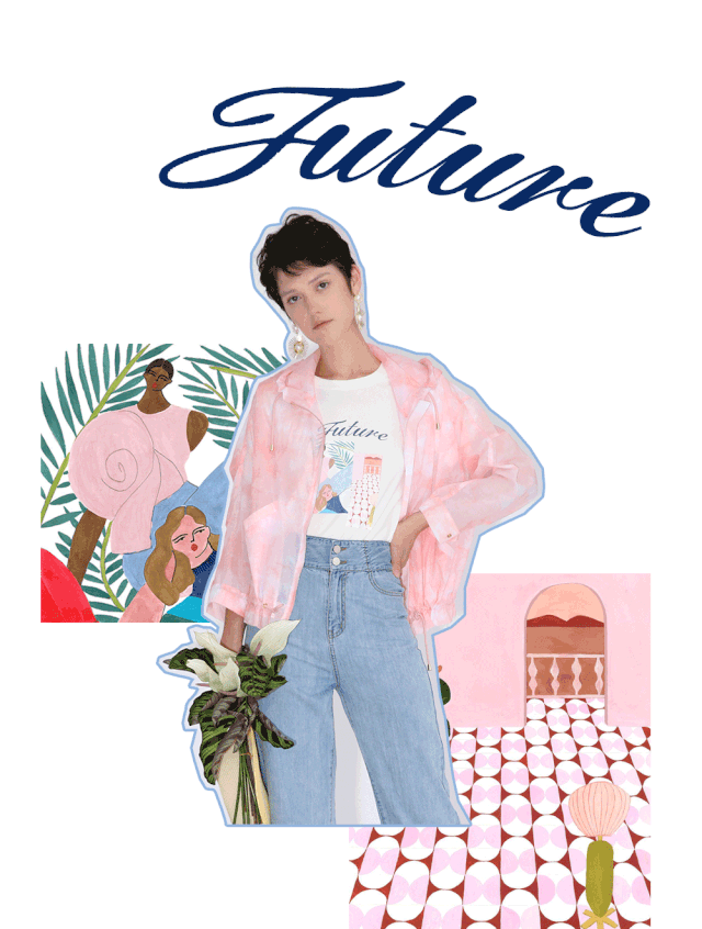 betu潮搭 飞舞的调色板Flying palette