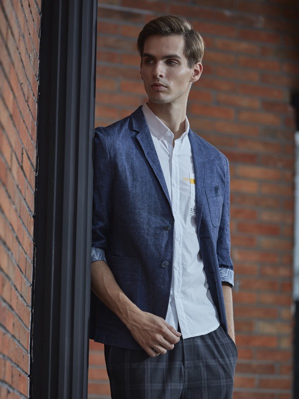 气质男装穿搭选择爱迪丹顿