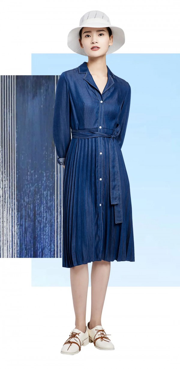 falouina 法路易娜新品 晴空的颜色自由的蓝