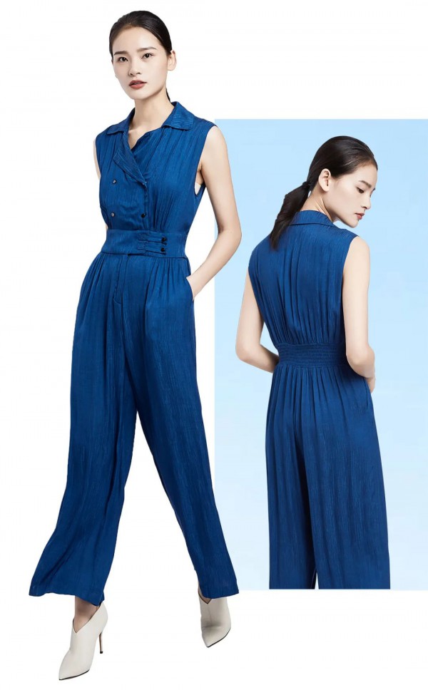 falouina 法路易娜新品 晴空的颜色自由的蓝