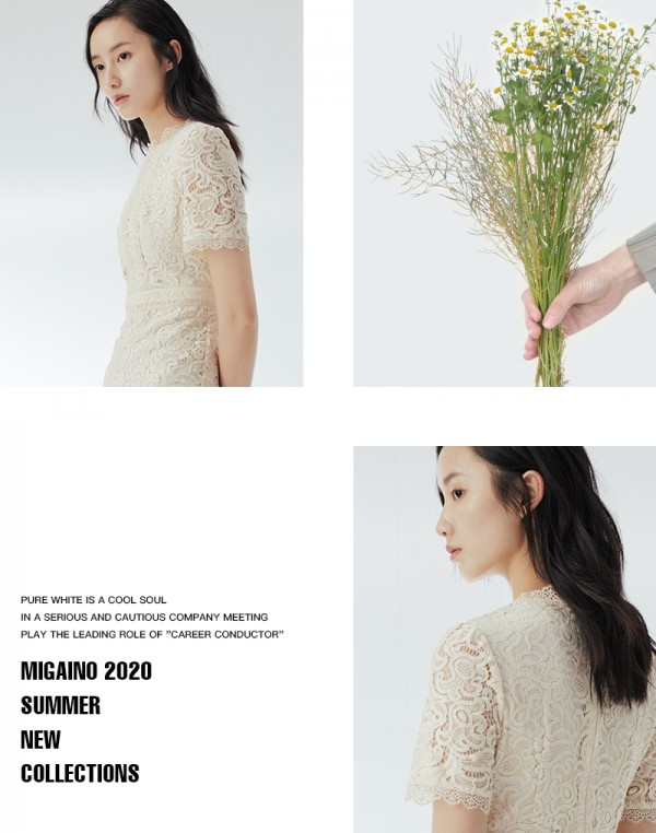 穿上优雅连衣裙来迎接春天