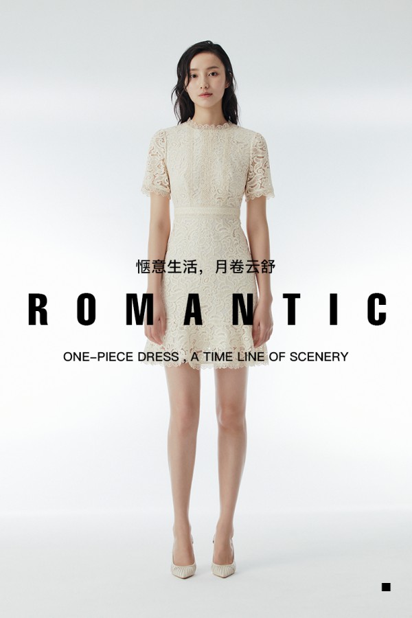 穿上优雅连衣裙来迎接春天