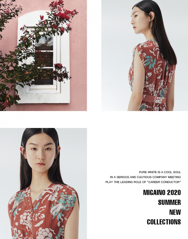 穿上优雅连衣裙来迎接春天