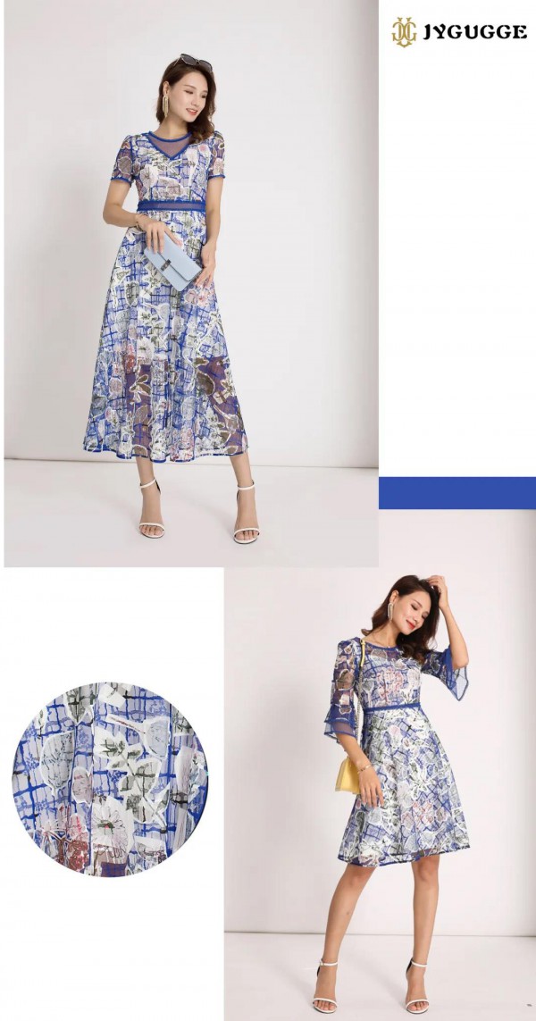 JYGUGGE 古歌 ll 宝蓝色的诱惑夺目耀眼,美恰到好处!