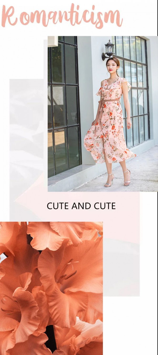 卡索印花连衣裙 这个夏天不能错过的美