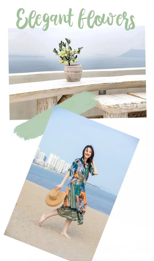 卡索印花连衣裙 这个夏天不能错过的美