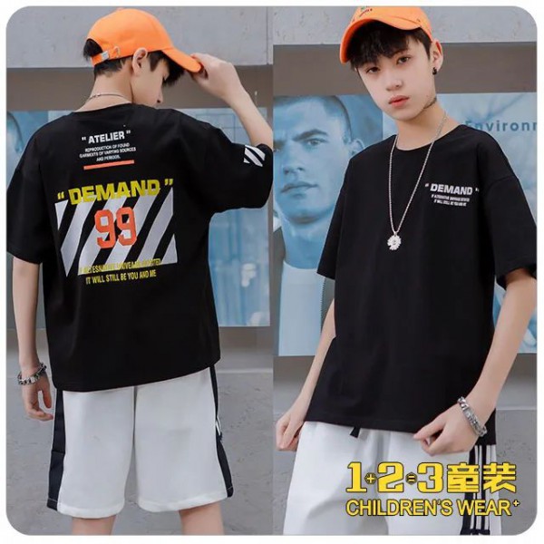 气温逐步上升 1+2=3童装夏装新款来啦