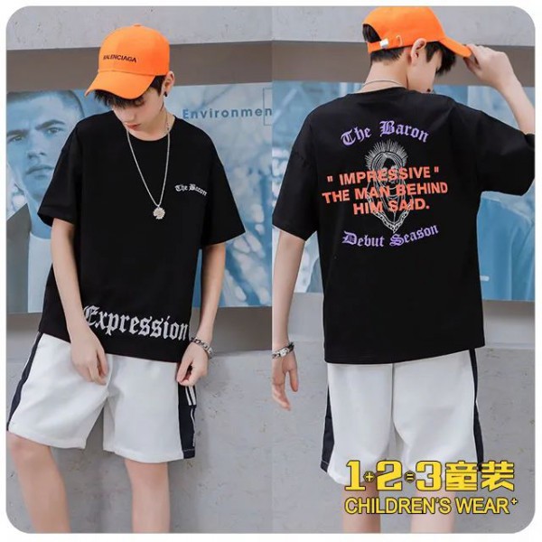 气温逐步上升 1+2=3童装夏装新款来啦