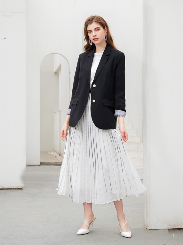 又飒又甜的西装外套搭配你get了吗?