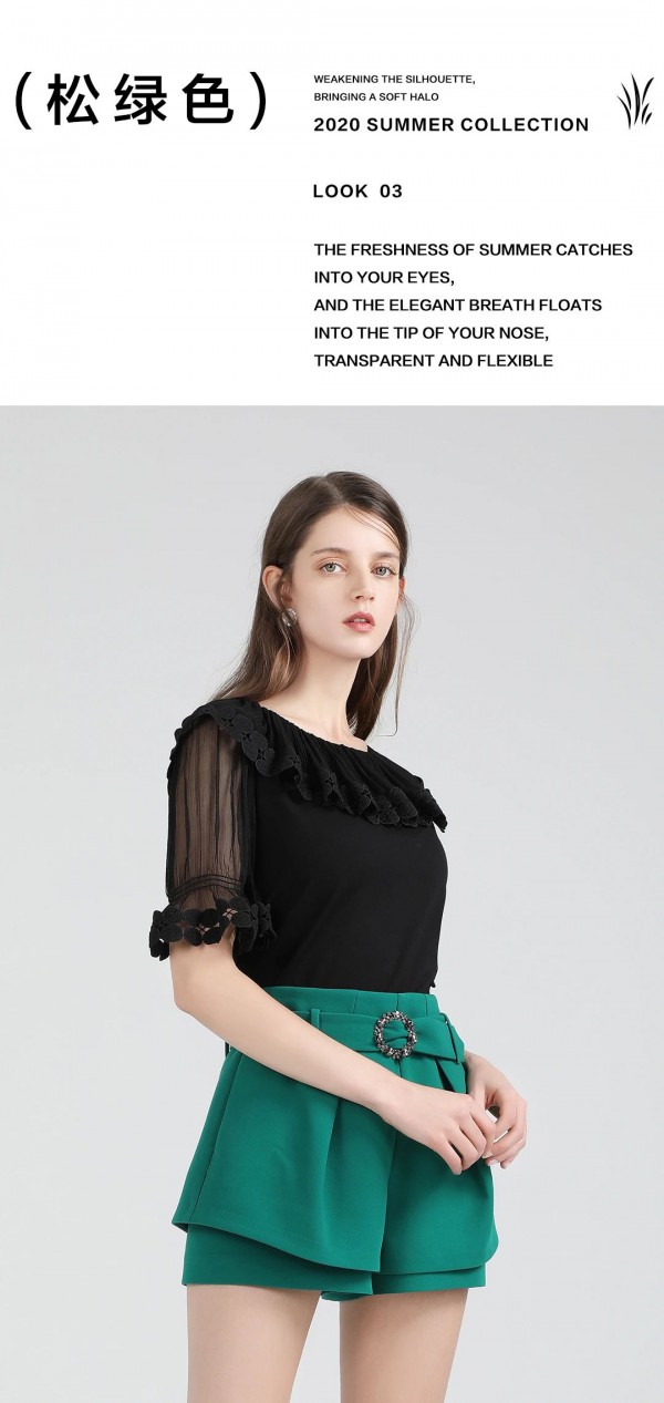 一方古典宁静的松绿色  让夏天更优雅