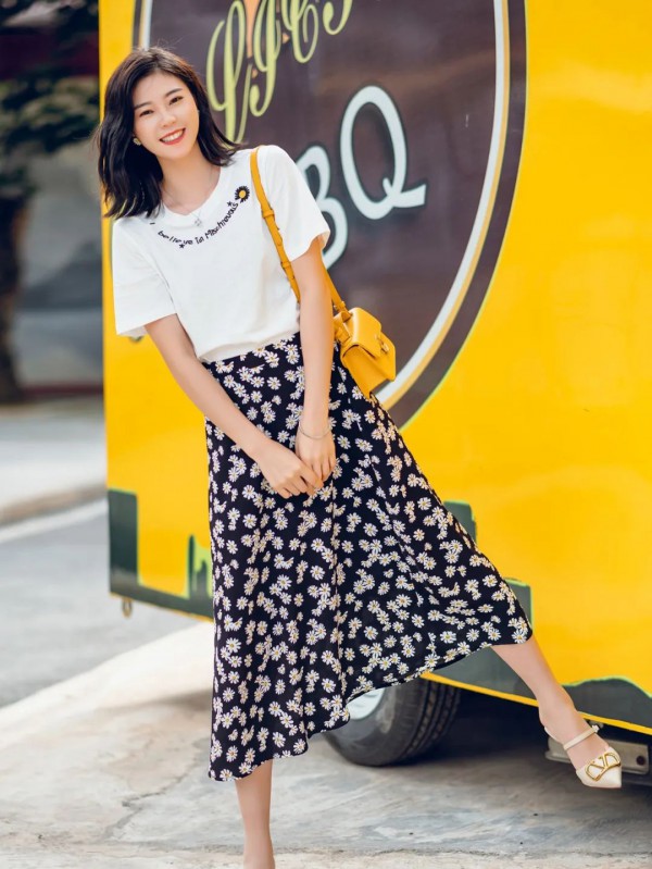 今年夏天流行什么元素 MIYU小雏菊风收获夏天的清新