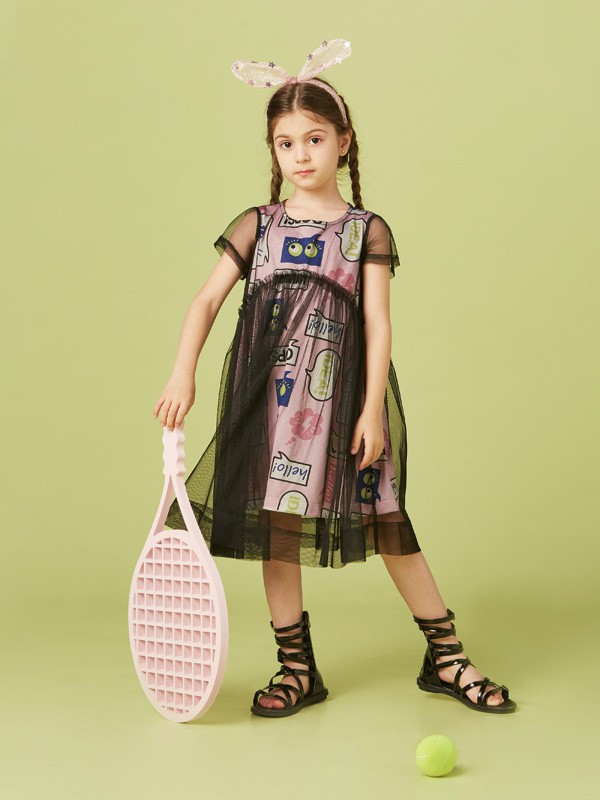 夏天孩子穿什么最舒适?T恤裙更受欢迎