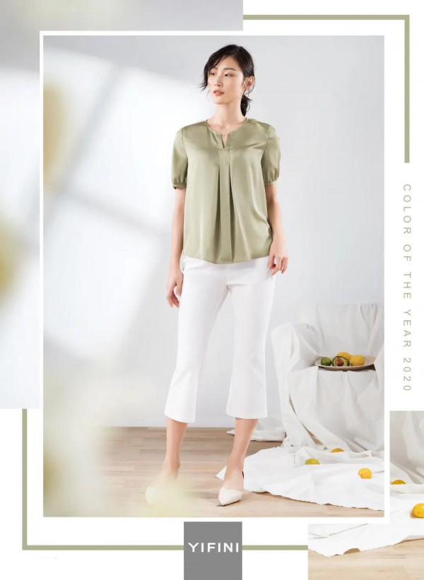 今年夏天流行什么颜色 YIFINI流行色之翠莺色