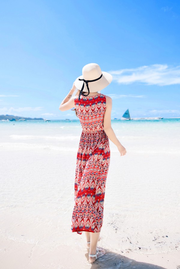 “波西米亚长裙”让你感受夏天的热情