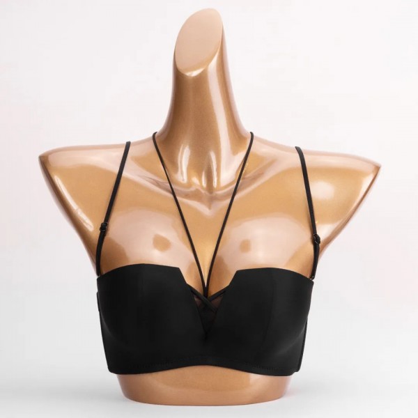 解决露肩露背时文胸尴尬的问题 一招搞定!