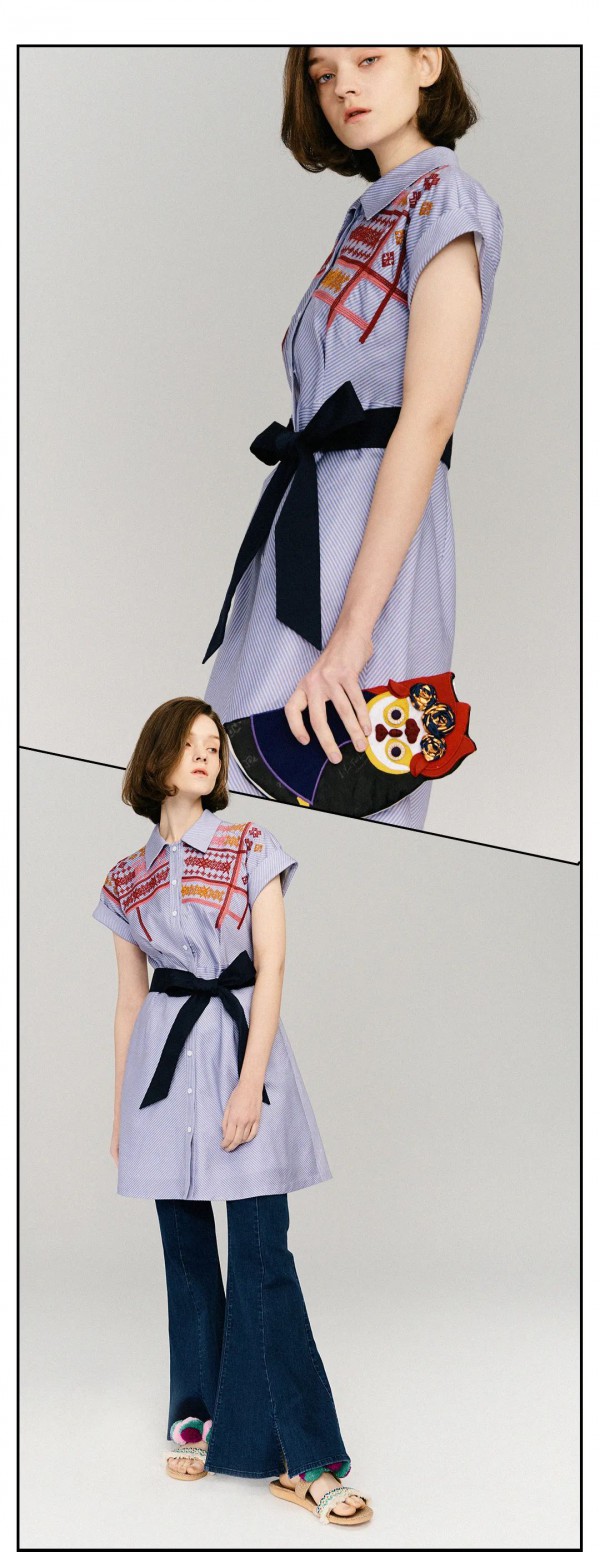 阿尤原创女装上新 为什么条纹在当代不“酷”了