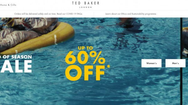 英国服装品牌 Ted Baker 宣布为稳定公司流动性并配合新任首席执行官 Rachel Osborne 的转型计划