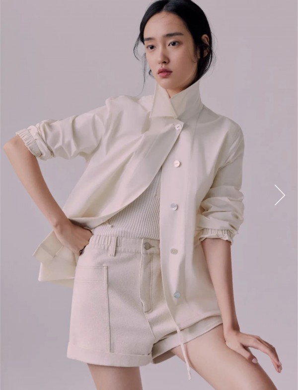 OVV品牌女装新款上市 炎夏唯有米色最解腻